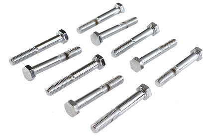Hex Cap Bolts Chrome 5/16 x 2-1/4