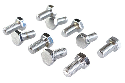 Hex Cap Bolts Chrome 3/8 x 3/4
