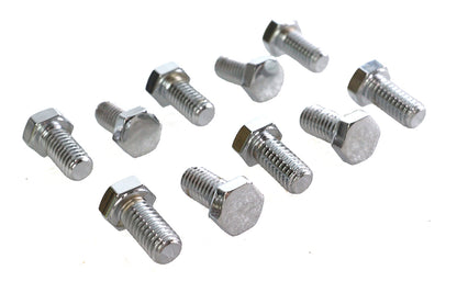 Hex Cap Bolts Chrome 3/8 x 3/4