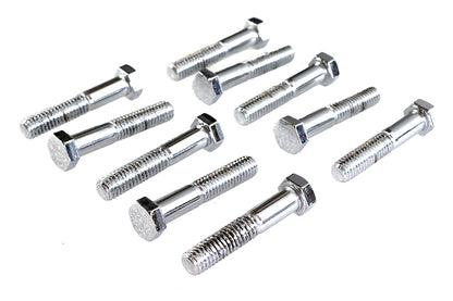 Hex Cap Bolts Chrome 3/8 x 2