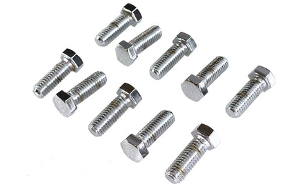 Hex Cap Bolts Chrome 7/16-14 X 1-1/4",Y