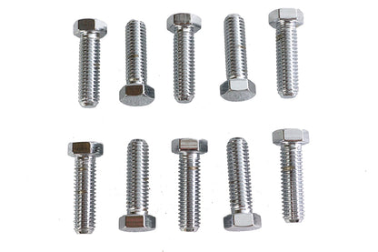 Hex Cap Bolts Chrome 7/16-14 X 1-1/2",Y