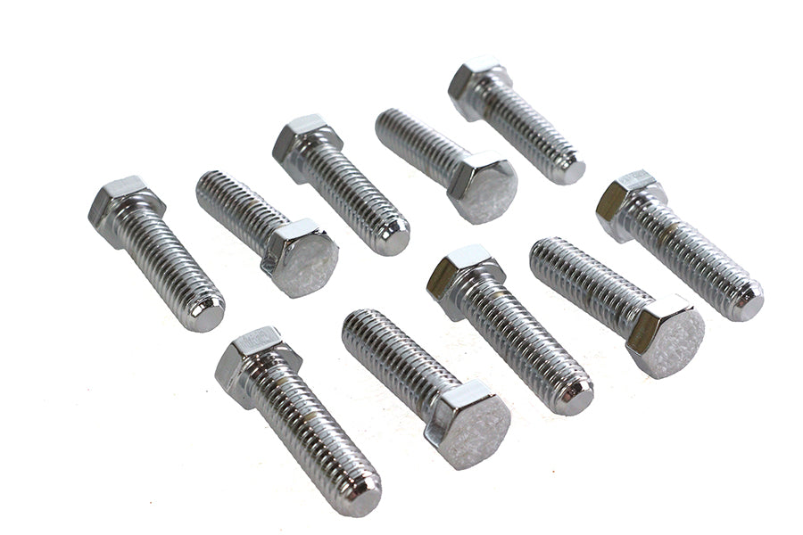 Hex Cap Bolts Chrome 7/16-14 X 1-1/2",Y