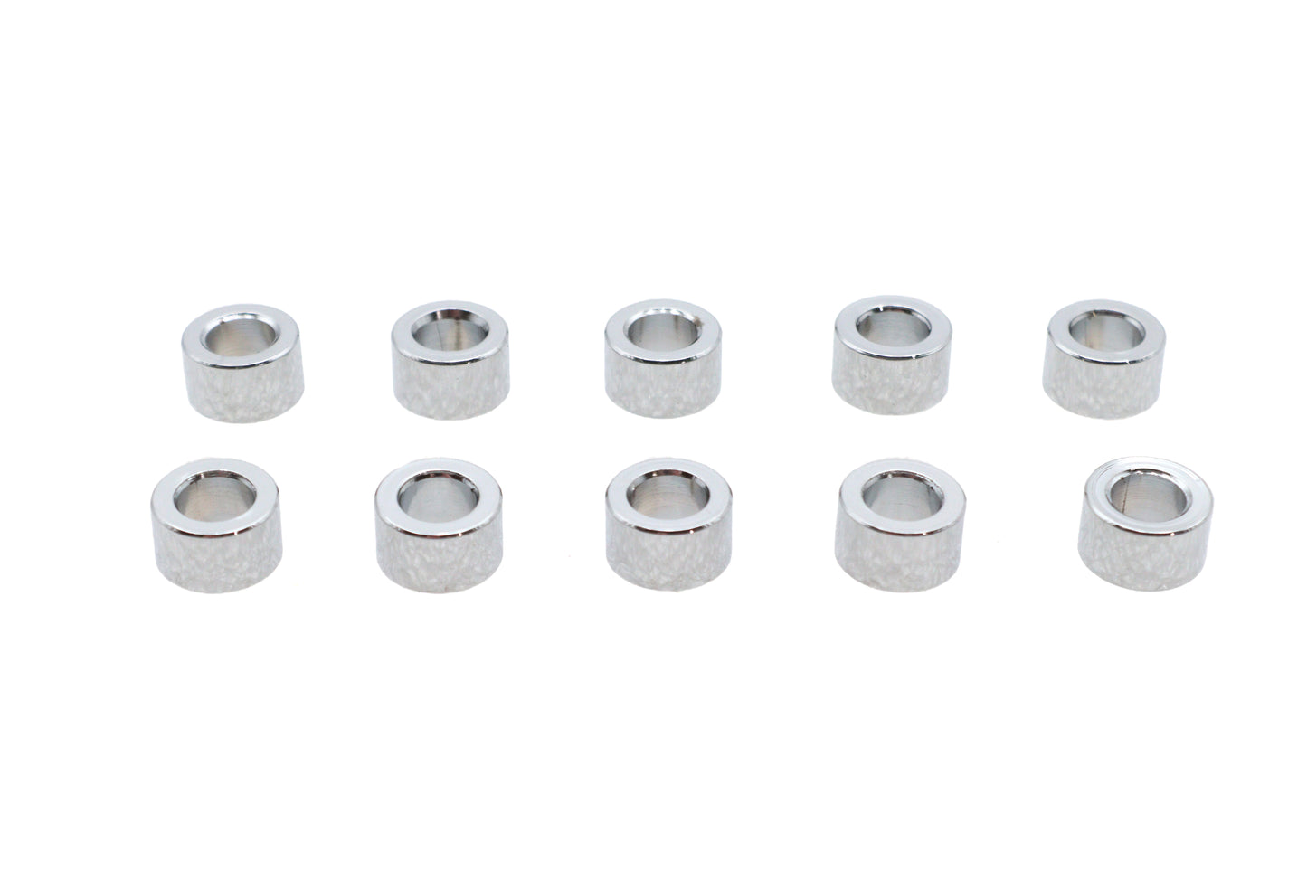 Chrome Spacers 1/4 x 7/16" x 3/16