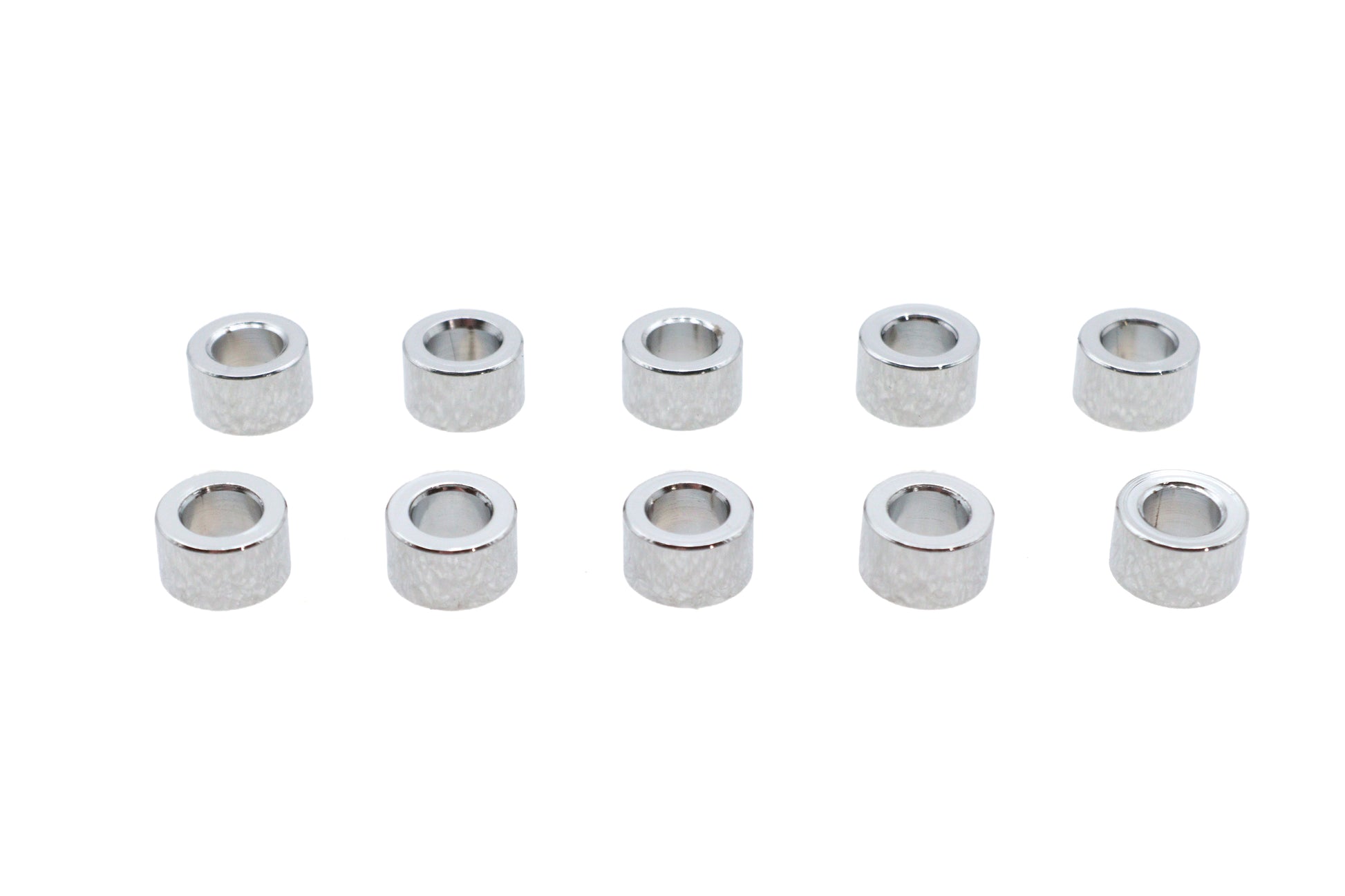 Chrome Spacers 1/4 x 7/16" x 3/16