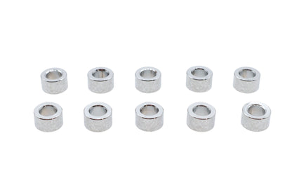 Chrome Spacers 1/4 x 7/16" x 3/16