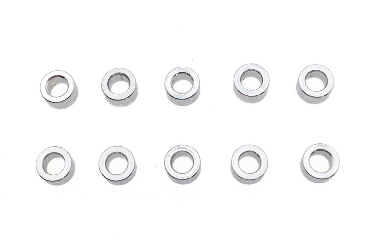 Chrome Spacers 1/4 x 7/16" x 3/16