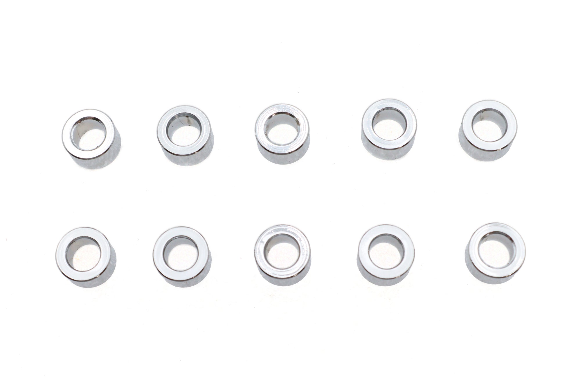 Chrome Spacers 1/4 x 7/16" x 3/16