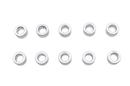 Chrome Spacers 1/4 x 7/16" x 3/16