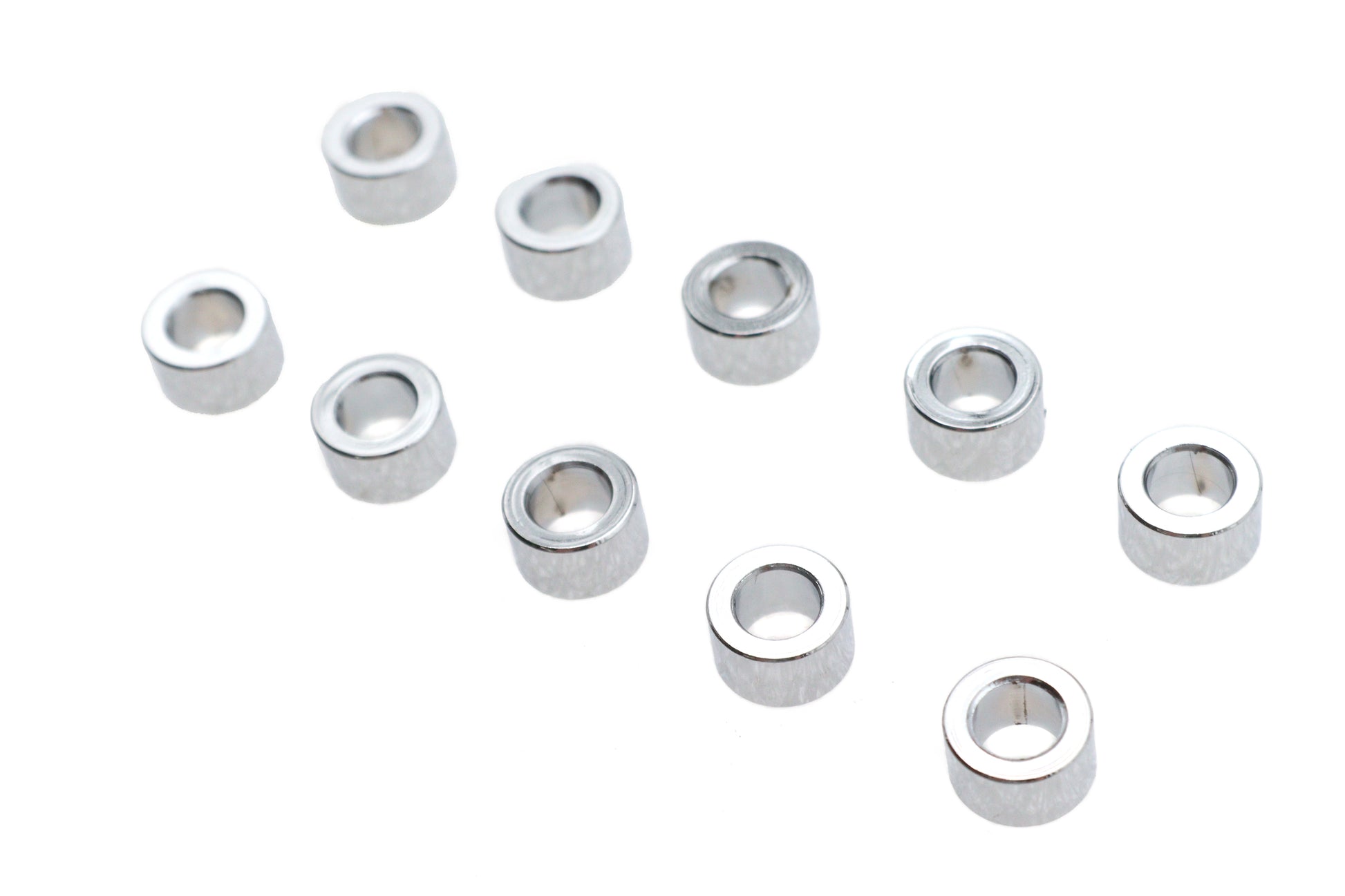 Chrome Spacers 1/4 x 7/16" x 3/16