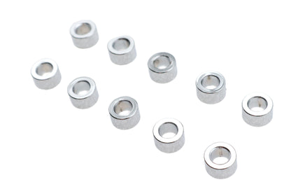 Chrome Spacers 1/4 x 7/16" x 3/16