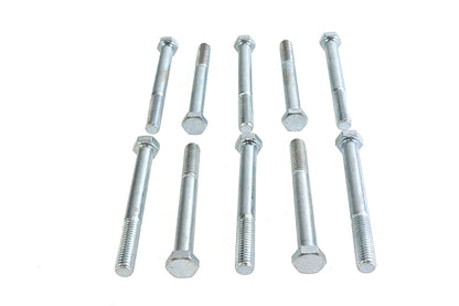 Hex Cap Bolts Zinc 3/8 x 3-1/2