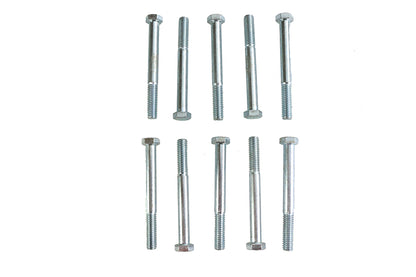 Hex Cap Bolts Zinc 3/8 x 3-1/2