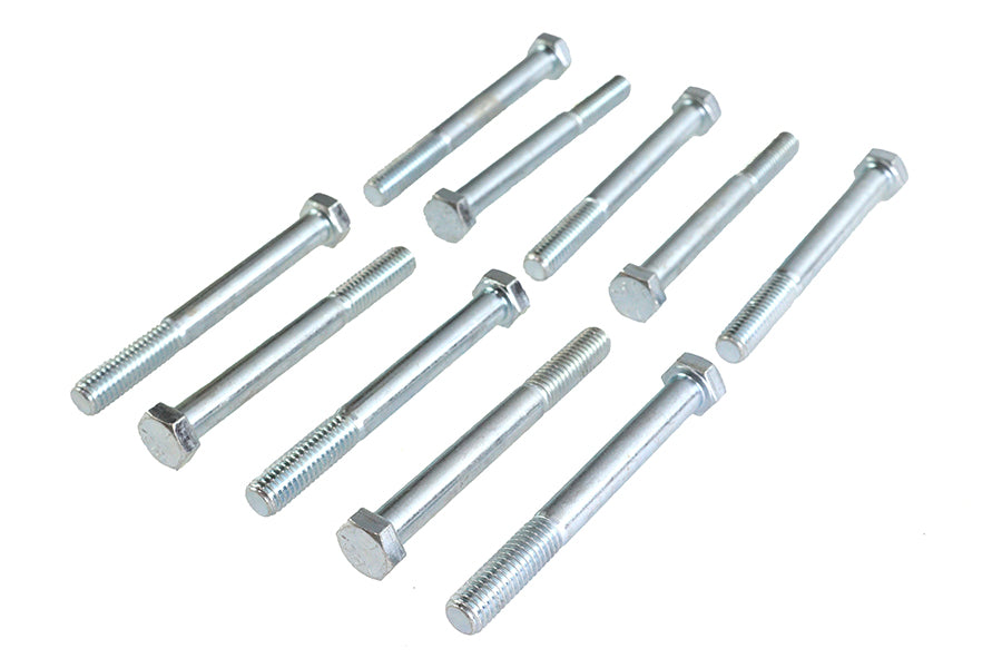 Hex Cap Bolts Zinc 3/8 x 3-1/2