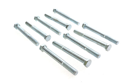 Hex Cap Bolts Zinc 3/8 x 3-1/2