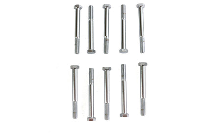 Hex Cap Bolt Chrome 3/8 X 3-1/2