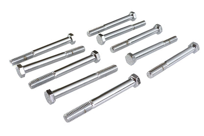 Hex Cap Bolt Chrome 3/8 X 3-1/2