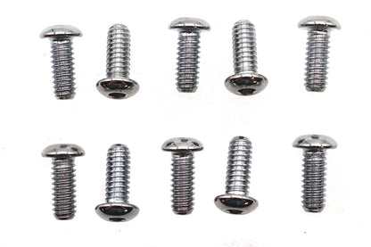 Allen Button Head Bolt Chrome 1/4 X 5/8