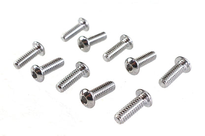 Allen Button Head Screws Chrome 1/4 X 3/4