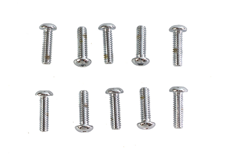 Allen Button Head Screws Chrome 1/4 X 7/8