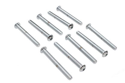 Allen Button Head Screws Chrome 1/4 X 2-1/4
