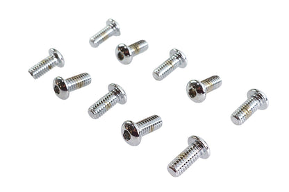 Allen Button Head Screws Chrome 5/16 X 3/4