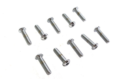 Allen Button Head Screws Chrome 5/16 X 1-1/4