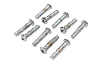 Allen Button Head Screws Chrome 5/16 X 1-1/2