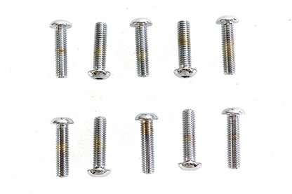 Allen Button Head Screws Chrome 3/8 X 1-1/2