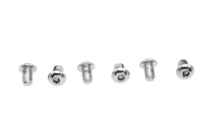 Allen Button Head Screws Chrome 5/16 X 1/2