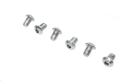Allen Button Head Screws Chrome 5/16 X 1/2