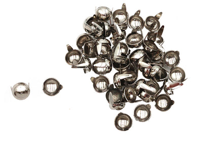 3/8 Round Saddlebag Spot Nickel