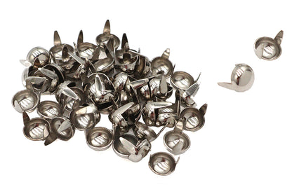 3/8 Round Saddlebag Spot Nickel