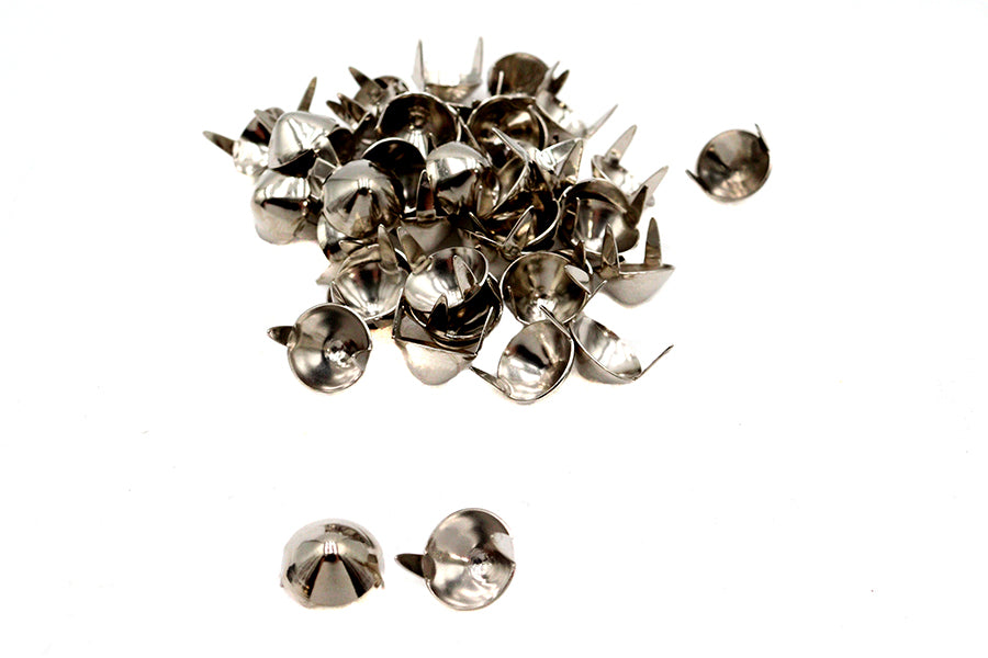 7/16 Pointed Saddlebag Spot Bright Nickel