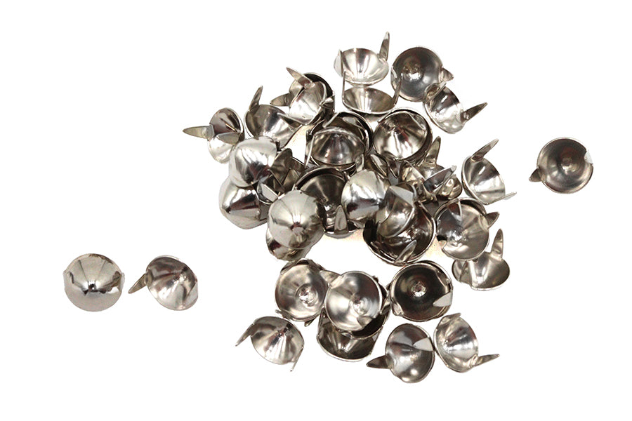 7/16 Pointed Saddlebag Spot Bright Nickel
