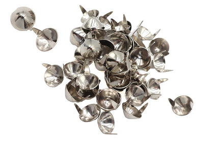 7/16 Pointed Saddlebag Spot Bright Nickel
