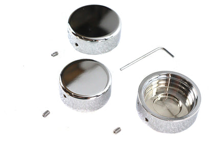 39mm Fork Stem Nut Cover Chrome