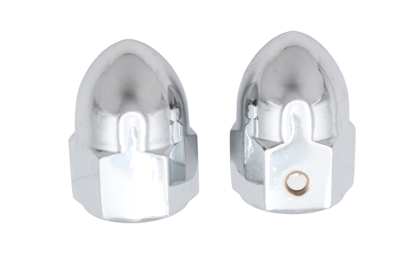Acorn Valve Stem Cover Set Chrome