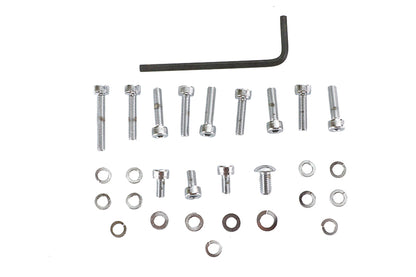 Keihin Carburetor CV Screw Kit Chrome