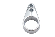 Dual Throttle Cable Clamp Chrome
