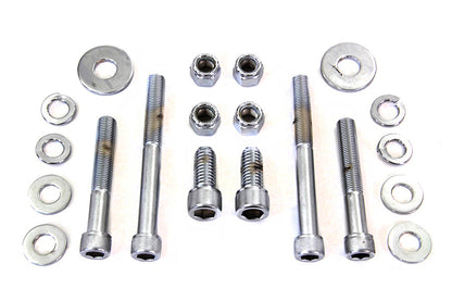 Chrome Engine Case Allen Bolt Kit