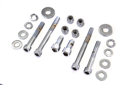 Chrome Engine Case Allen Bolt Kit
