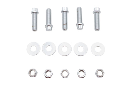 Pulley Bolt Kit Chrome