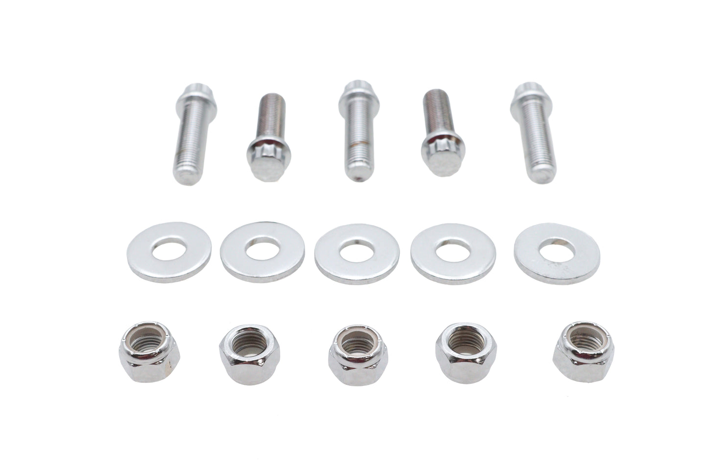 Pulley Bolt Kit Chrome
