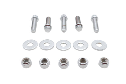 Pulley Bolt Kit Chrome