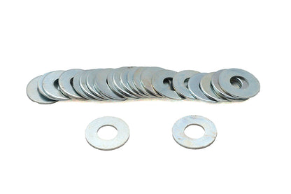 Zinc Flat Washer 1/4 Inner Diameter