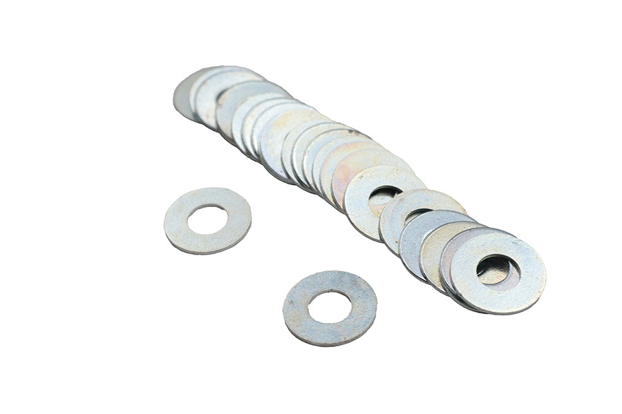 Zinc Flat Washer 1/4 Inner Diameter