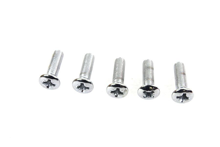 3/8-24 x 1-1/4" Countersunk Screw Chrome