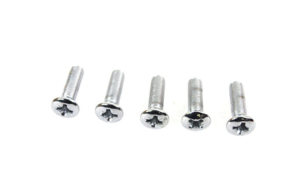 3/8-24 x 1-1/4" Countersunk Screw Chrome