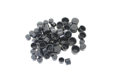 M8 Engine Bolt Cover Kit Black